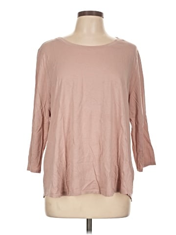LOGO by Lori Goldstein 3/4 Sleeve T-Shirt (view 1)