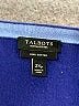 Talbots 100% Pima Cotton Blue Pullover Sweater Size 2X Petite - photo 7