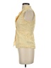 Fei Yellow Sleeveless Blouse Size 2 - photo 5