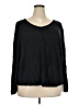 Target 100% Viscose Black Long Sleeve Henley Size 4X - photo 1