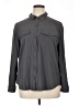 Eddie Bauer Solid Gray Long Sleeve Blouse Size XL - photo 1