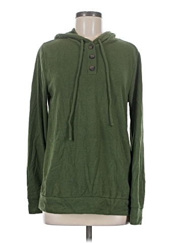 Pink Clover Pullover Hoodie (view 1)