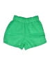 J.Crew 100% Linen Solid Green Shorts Size XXS - photo 1