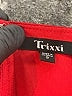 Trixxi Red Cocktail Dress Size 9 - photo 7