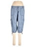 St. John's Bay 100% Cotton Blue Cargo Pants Size 12 (petite) - photo 1