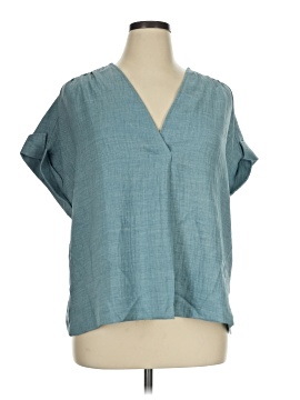 Max Studio Short Sleeve Blouse