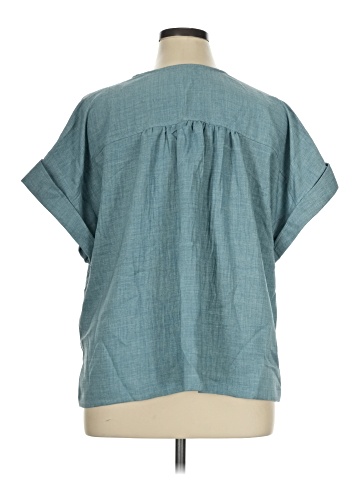 Max Studio Short Sleeve Blouse (view 2)
