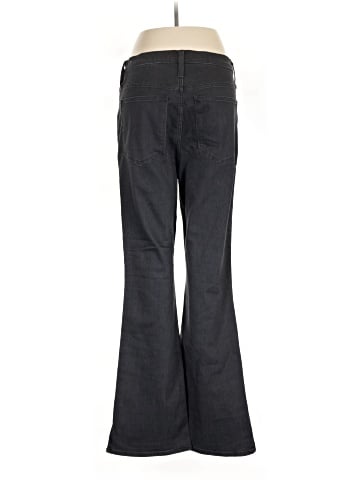 Madewell Skinny Flare Jeans in Bellhaven Wash: Slit-Hem Edition (view 2)