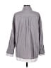 Zara Stripes Gray Long Sleeve Button-Down Shirt Size M - photo 2