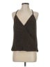 Eri + Ali Brown Sleeveless Blouse Size M - photo 1