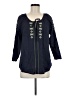 Daniel Rainn Blue 3/4 Sleeve Blouse Size M - photo 1