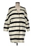 Marella Stripes Ivory Coat Size 6 - photo 1
