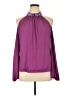 Boston Proper Purple Long Sleeve Blouse Size XL - photo 1
