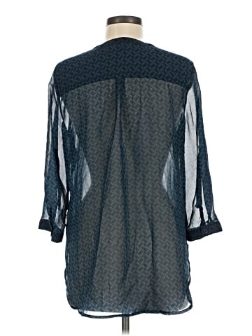 Como Black 3/4 Sleeve Blouse (view 2)