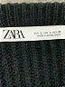 Zara Solid Black Pullover Sweater Size L - photo 7