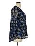 Cato Blue 3/4 Sleeve Blouse Size XL - photo 4
