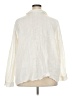 Catherines 100% Cotton Ivory Long Sleeve Blouse Size 4X - photo 2