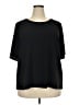 89th & Madison Black Short Sleeve Top Size 2X - photo 1