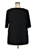 89th & Madison Black Short Sleeve Top Size 2X - photo 2