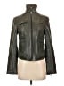 Boston Proper 100% Leather Green Leather Jacket Size 2 - photo 1