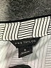 Ann Taylor Stripes Gray Long Sleeve Blouse Size M - photo 7