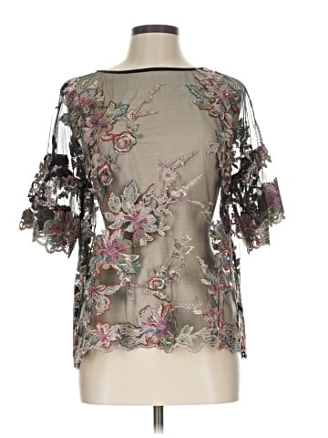 Sundance 3/4 Sleeve Blouse (view 1)