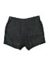 J.Crew 100% Linen Chevron-herringbone Black Shorts Size 2 - photo 1