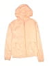 Ivivva 100% Polyester Solid Orange Raincoat Size 10 - photo 1