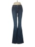 Bebe Hearts Blue Jeans Size 28 waist - photo 1