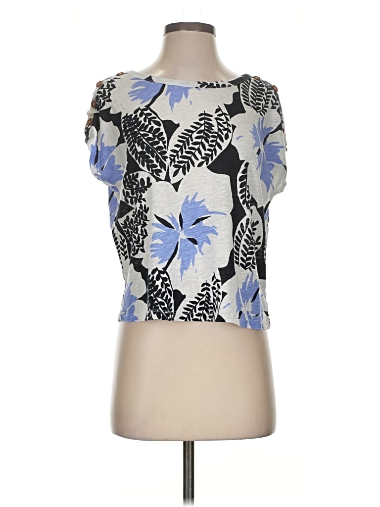 Pre-owned Laura Ashley Sleeveless T-shirt In Blue