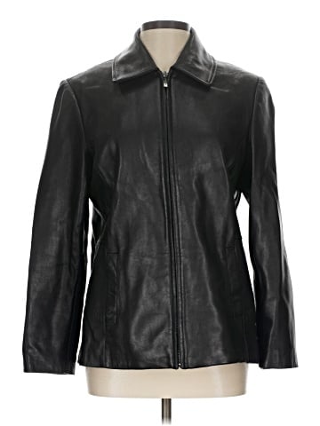 Liz Claiborne Leather Jacket (view 1)