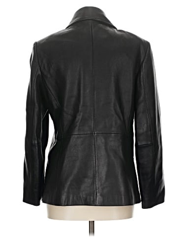 Liz Claiborne Leather Jacket (view 2)