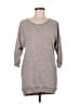 Bobi 100% Cotton Gray Pullover Sweater Size M - photo 1