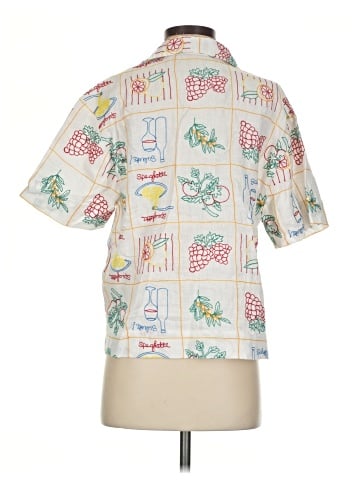Magaschoni Short Sleeve Blouse (view 2)