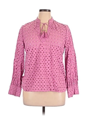 INC International Concepts 3/4 Sleeve Blouse (view 1)
