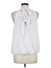 Boston Proper White Sleeveless Blouse Size M - photo 2