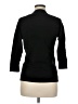 August Silk Black Cardigan Size M - photo 2