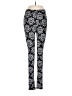 Gold Medal Print Black Leggings Size S - photo 1
