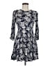 Esley Paisley Blue Casual Dress Size M - photo 1