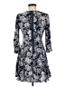 Esley Paisley Blue Casual Dress Size M - photo 2