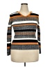 Love Stripes Orange Pullover Sweater Size 2X - photo 1