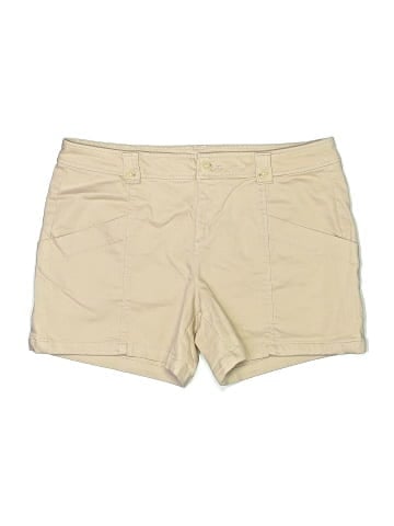 Liz Claiborne Khaki Shorts (view 1)