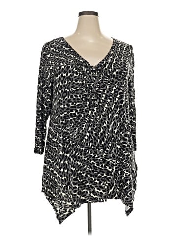 Avenue 3/4 Sleeve Blouse (view 1)