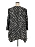 Avenue Black 3/4 Sleeve Blouse Size 22 Plus - photo 2