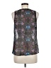 Hinge 100% Polyester Black Sleeveless Blouse Size M - photo 2