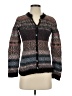 Peruvian Connection Brown Wool Cardigan Size S - photo 1