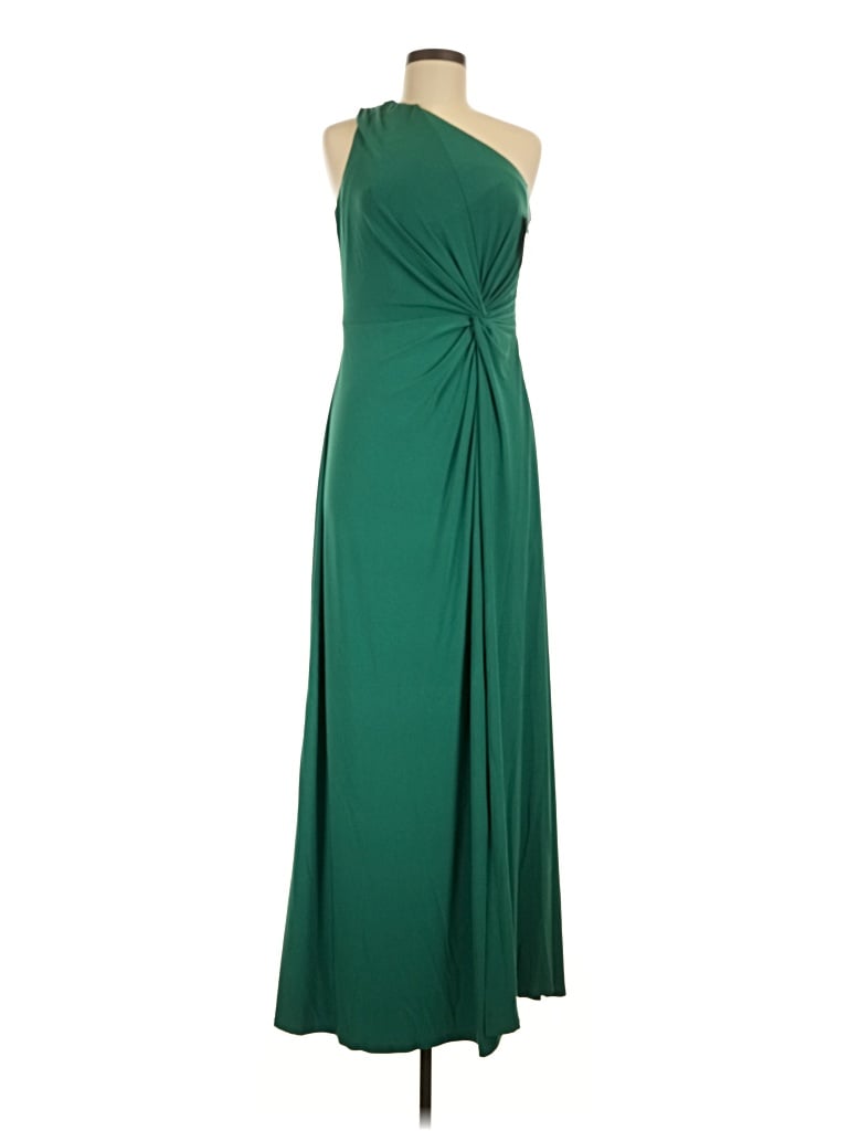 Pre-owned Marina Cocktail Dress In Green