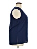 Derek Lam 100% Polyester Blue Sleeveless Blouse Size XXL - photo 4
