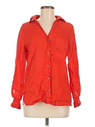 Zara Long Sleeve Button-Down Shirt (view 1)