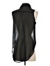 Dots 100% Polyester Black Sleeveless Blouse Size S - photo 2